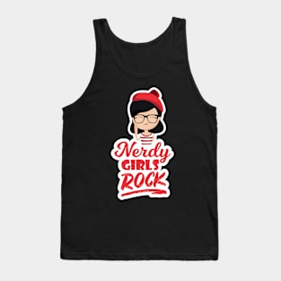 Nerdy Girls Rock Geek Nerd Tank Top